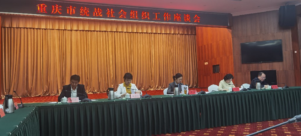 重庆市统战社会组织工作座谈会