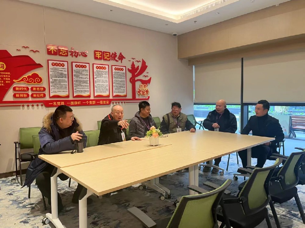 江夏党员走进泰康渝园，共绘新春党建新篇